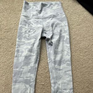 Lululemon Wonder Under Crop High Rise